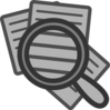 Search Files Clip Art